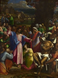 Sebastiano del Piombo: La resurrezione di Lazzaro